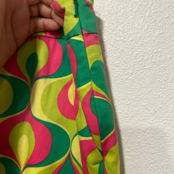 Loudmouth Green and Pink Golf Skirt size 10 - Picture 2 of 4